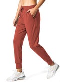 SANTINY Women's Jogger Pants - Comfortable Drawstring Sweatpants with Pockets for Lounge & Workout