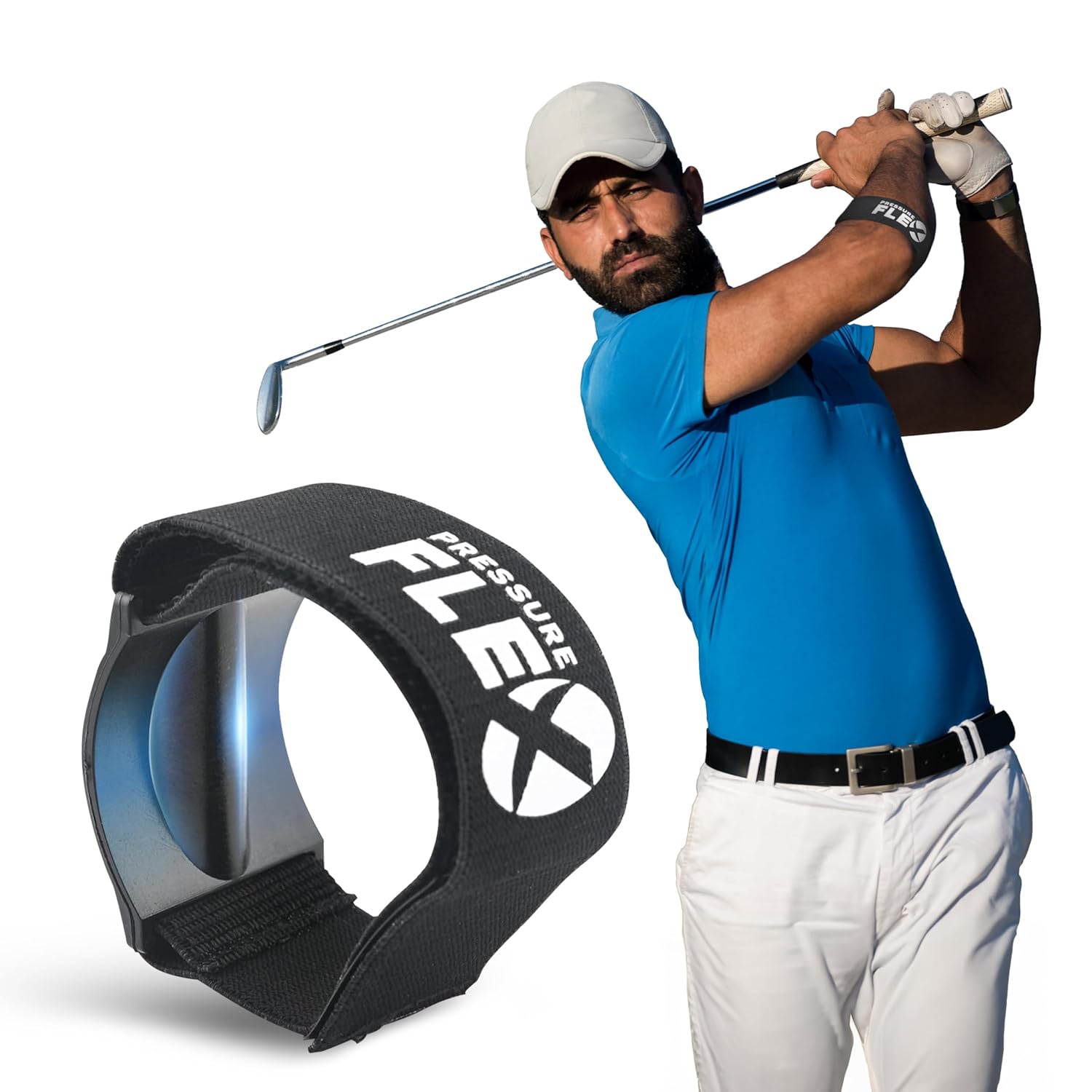 Regine Switzerland Tennis Elbow Brace - Adjustable Forearm Support for Quick Tendonitis Relief | Compression Arm Band