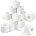 Hoolerry Athletic Sports Tape - 12 Rolls of 130 Yards, Easy Tear, No Sticky Residue - 2 Inch, White