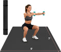 Stepwaver Extra Large Exercise Mat - Non-Slip, Ultra Durable Workout Mat for Home Gym | 6'x4', 7'x5', 8'x5'