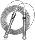 High Speed Jump Rope - Weighted Design with 360° Rotation | Includes 2 Speed Cables for Optimal Fitness Training