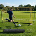 Soccer Goal | Portable 12x6 Ft & 6x4 Ft Set - Heavy Duty Metal Base, Quick Setup, Weather-Resistant