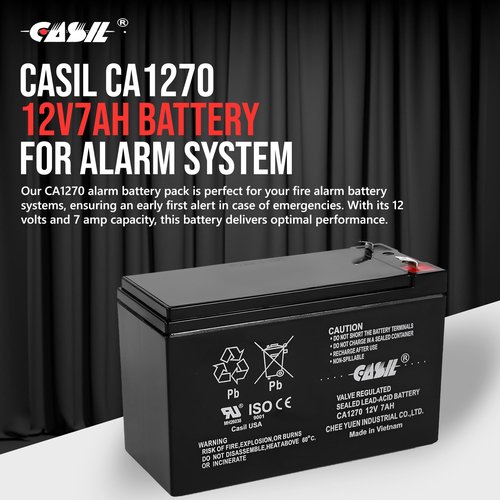 Casil 12v 7ah Battery CA1270 for Bella Betty Daisy Vapo Razor ES300, E300, E200, 12V Razor Pocket mod Battery, Replacement for Razor 2 Pack