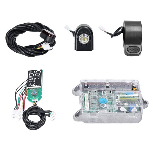 HUIOP Electric Scooter Motherboard Controller BT Digital Display with Accelerator Front and Rear Light Compatible with M365/PRO Electric Scooters