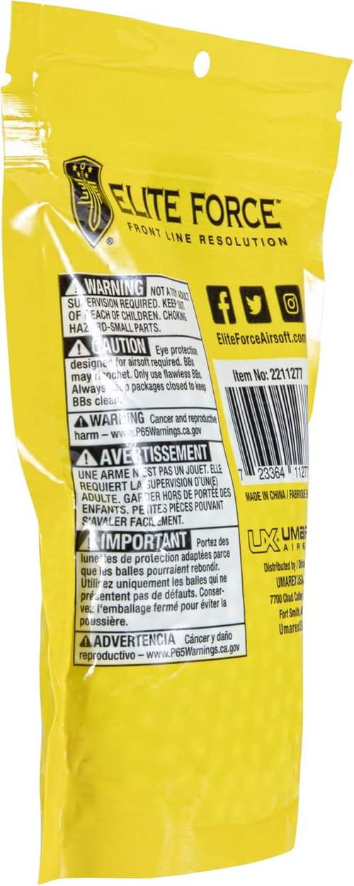 Elite Force Tracer BBS - Glow-in-the-Dark 6mm Airsoft Ammo | Premium 1000 Count Pack