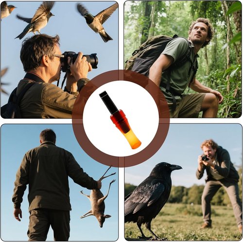 Crow Caller - Portable Crow Luring Whistle for Outdoor Use | Ideal for Beginners & Professionals