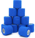 OK TAPE Self-Adhesive Bandage Wrap - Elastic Athletic Tape for Medical Use | 2" x 5 Yards - Blue