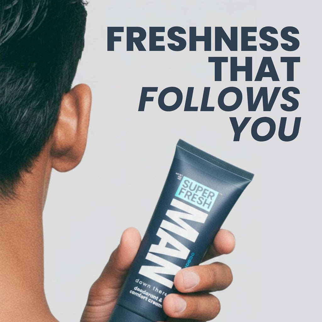 Skiennix Ball Deodorant Lotion for Men - Aluminum-Free Odor Control & Chafing Prevention | 4 oz Tube