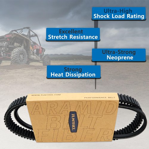 Tuntrol Starter/Generator & Drive Belt Kit fit for EZGO 2008+ RXV, TXT, Workhorse Golf Carts with Kawasaki engine, 606136 & 606138