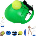 HISKI Tennis Trainer Equipment Set - Multifunctional Rebound Ball with String for Backyard Practice