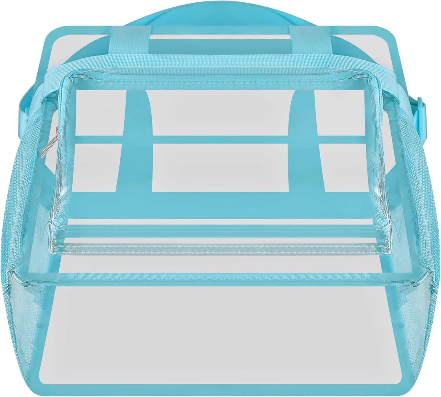 XCU Clear Stadium Bag - Approved 12x6x12 Clear Tote for Events, Work, Sports & Concerts