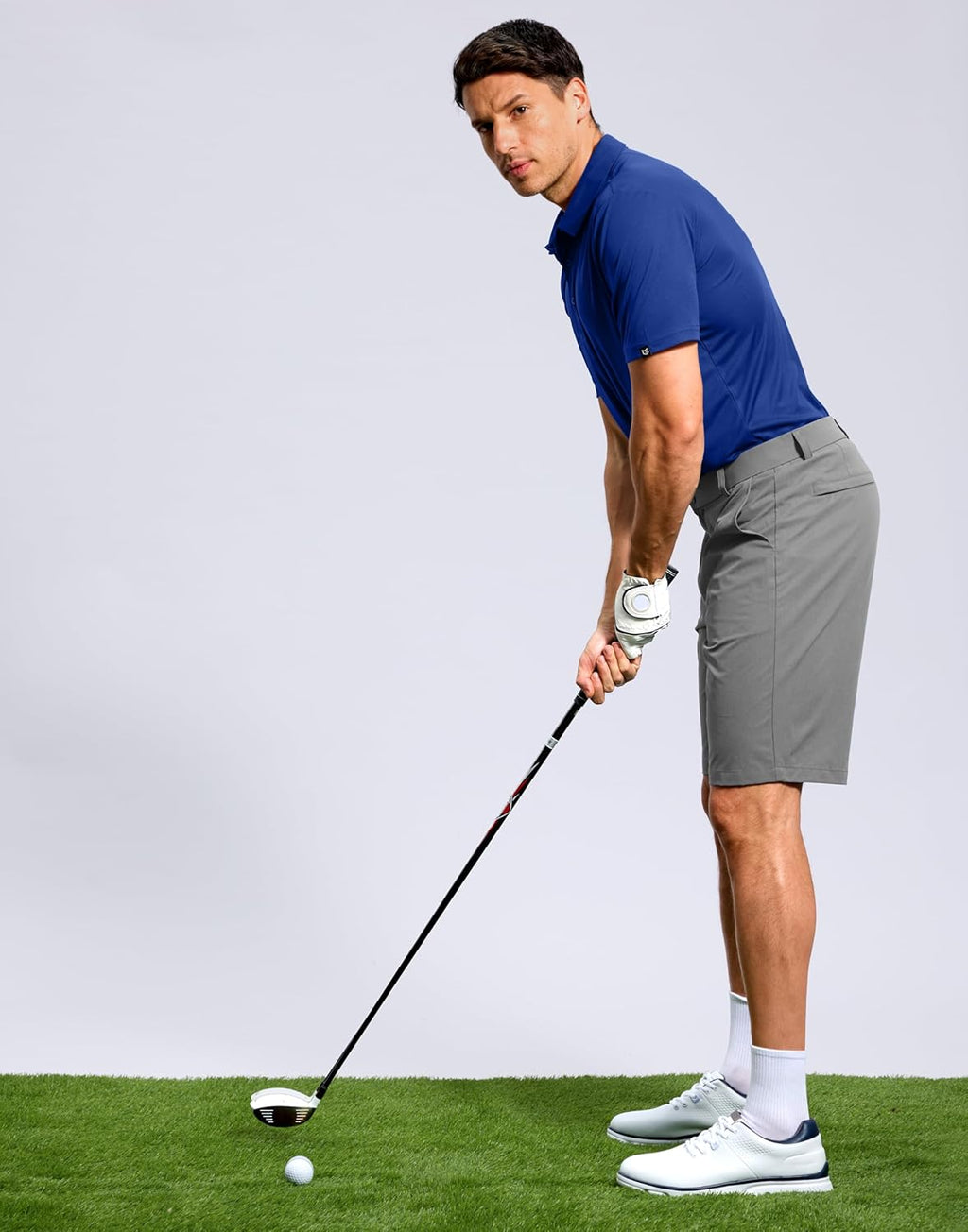 Skiennix Men's Golf Shirt - Lightweight Dry Fit Moisture-Wicking Performance Polo | Short Sleeve, Athletic Style
