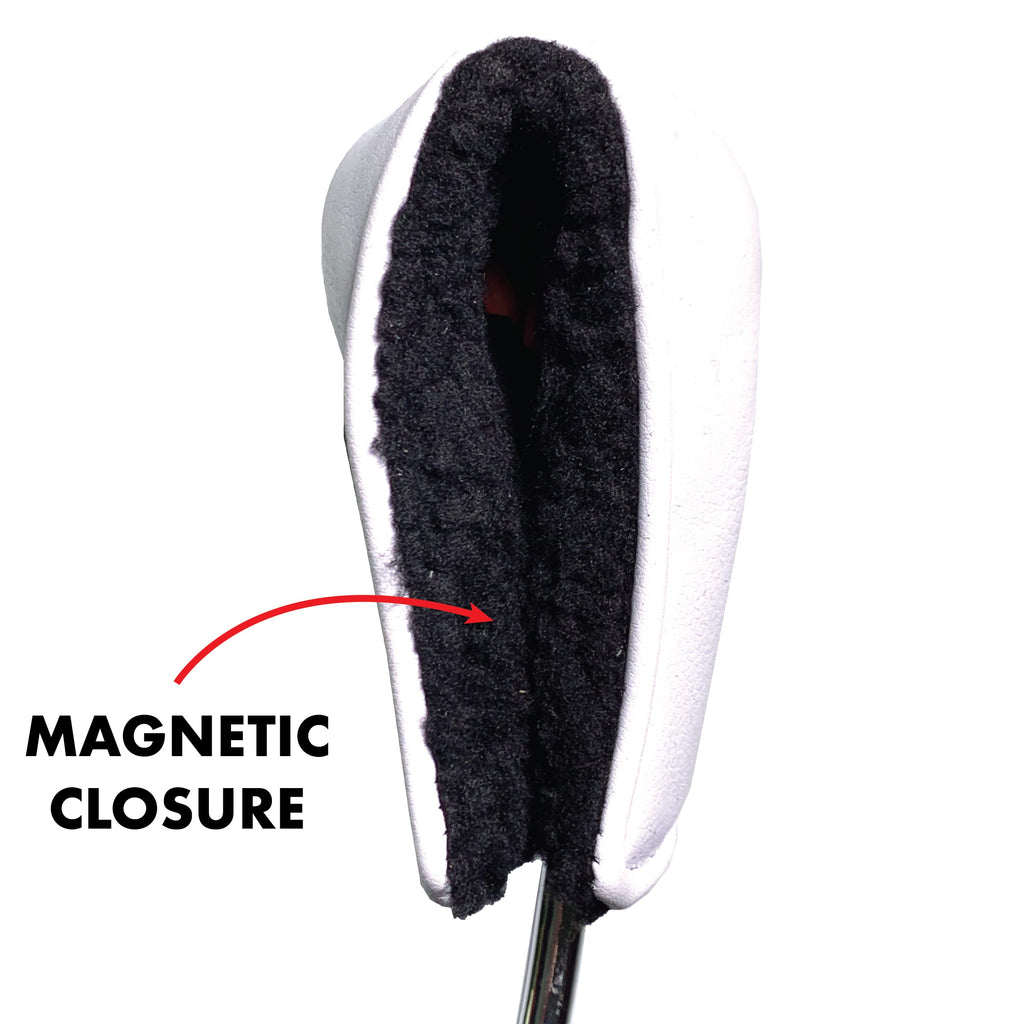 Team Golf NCAA Boston COL Tour Blade Putter Cover (White), Fits Most Blade Putters, Scotty Cameron, Taylormade, Odyssey, Titleist, Ping, Callaway