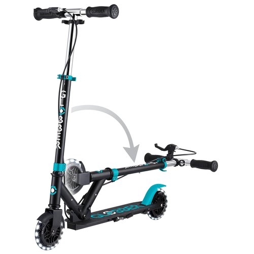 Globber Flow Element Scooter (Black/Teal)