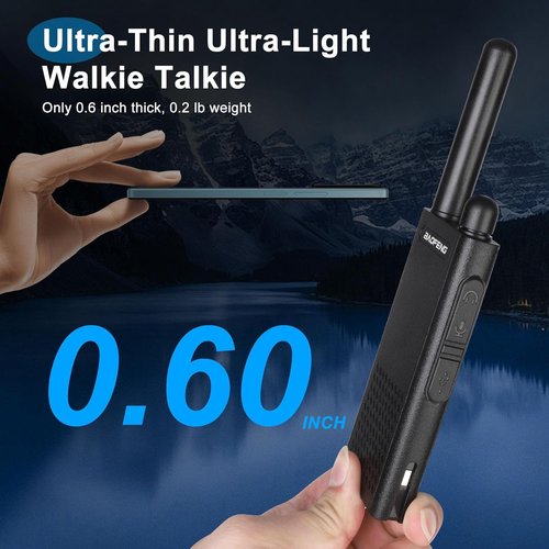 Baofeng T26 Walkie Talkies - Long Range Two-Way Radios with Rechargeable Battery & Earpieces | Compact Design