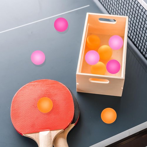 JarThena 120 Pcs Colorful Table Tennis Balls - 40mm Ping Pong Balls for Indoor & Outdoor Play
