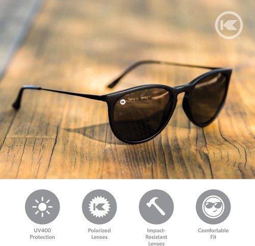 Knockaround Polarized Sunglasses - Stylish Round Design with UV400 Protection for Men & Women