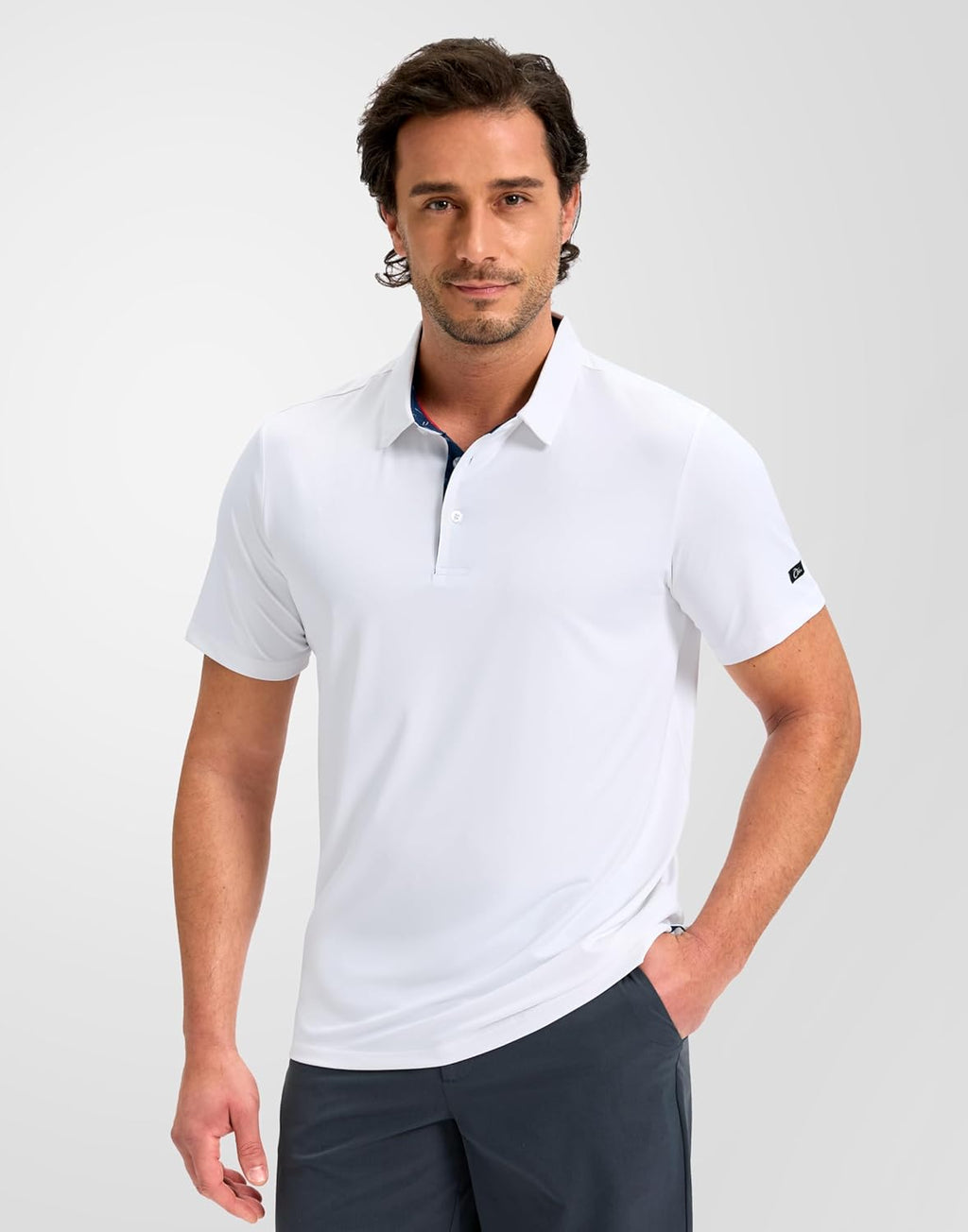 Obla Men's Golf Shirt - Short Sleeve Moisture-Wicking Performance Polo | Casual Athletic Wear