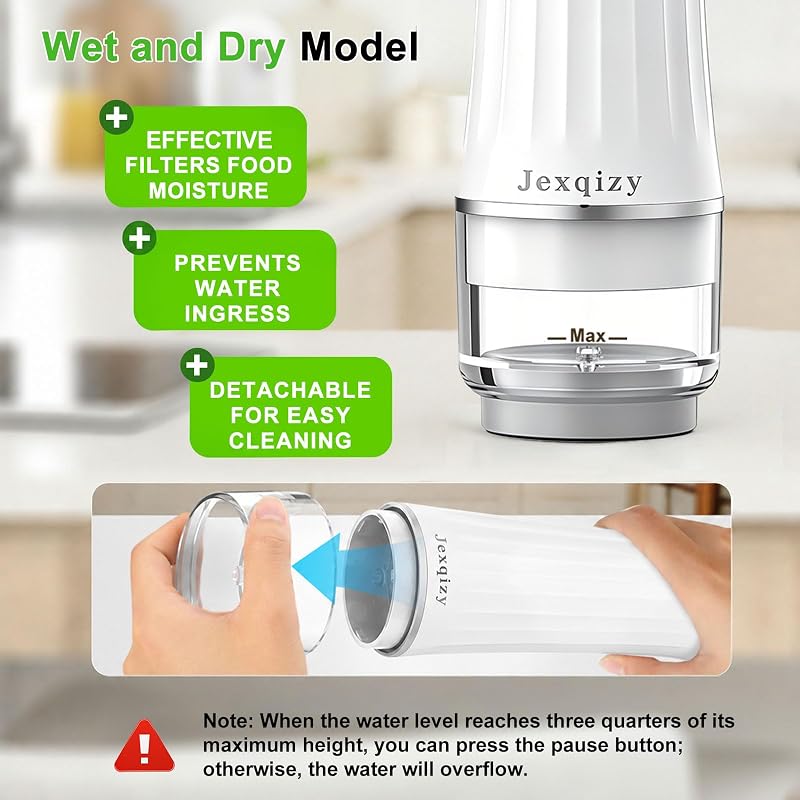 Vacuum Sealer for Food with LED Display, 80kPa Handheld Food Saver | 30 Bags (15S+15M) Variation