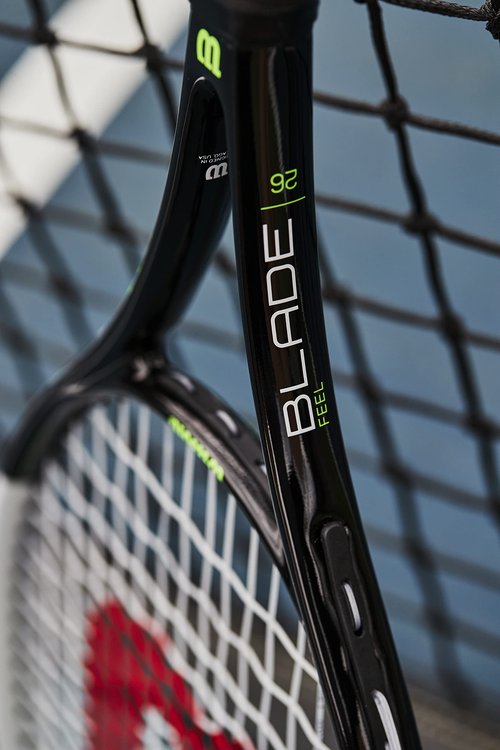 WILSON Blade Feel 26 Junior Recreational Tennis Racket - Green