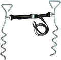 Cajun Tie Downs - Basketball Goal Anchor Tie Down Kit for Secure and Durable Court Setup, Trampoline Anchors, Ground Stakes Heavy Duty Anchor Kit, High Wind Basketball Hoop Anchor