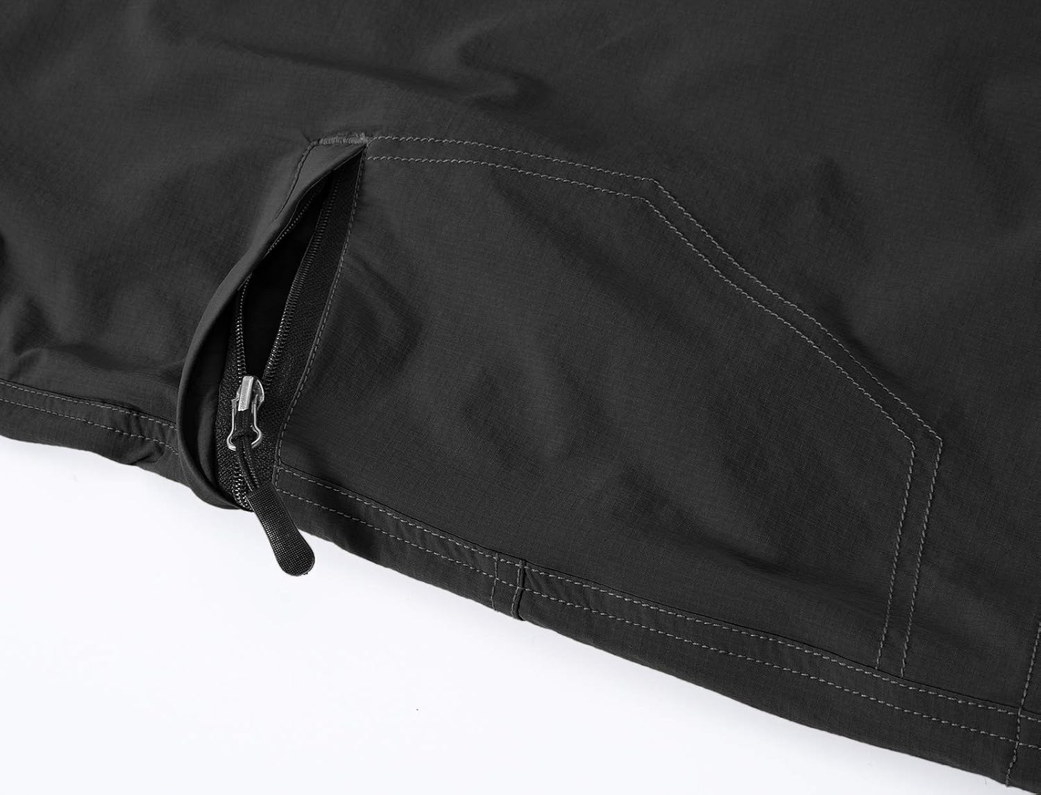 BASUDAM Men's Cargo Hiking Shorts - Lightweight, Quick-Dry Fabric with 6 Pockets for Camping & Travel