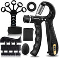 Grip Trainers - Forearm Strengtheners & Finger Trainers for Enhanced Grip | 5-Pack Set