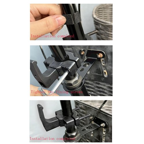 Ziyuan Universal Hanger Hook for Electric Scooter,Electric Scooter Accessories,Adjustable Hook for 0.73in-2.11in Diameter Bars,Suitable for Scooters Baby Strollers,Bicycles,Motorcycles,Wheelchairs