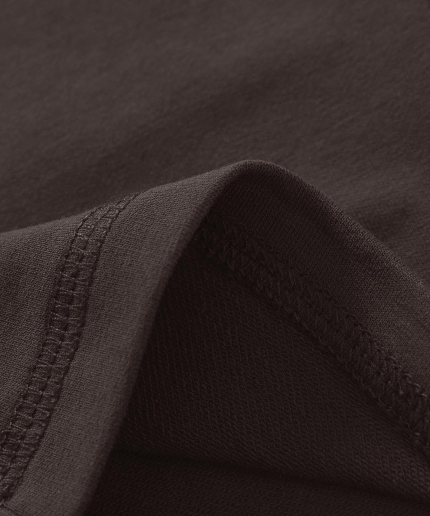 Weintee Women's Petite Cotton Sweatpants with Pockets L Brown