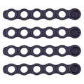 Yakima 8820103 Replacement Straps – 5-Hole World Style Rubber Bike Rack Straps (4-Pack) – Compatible with Yakima Hitch Rack Accessories
