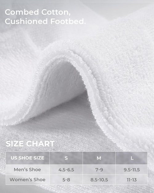 FITRELL Women's Ankle Athletic Socks - Cushioned & Thick for Running | 5-6 Pairs
