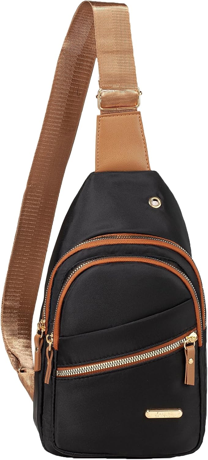 Skiennix Small Sling Bag for Women - Casual Crossbody Backpack for Travel & Outdoor Hiking