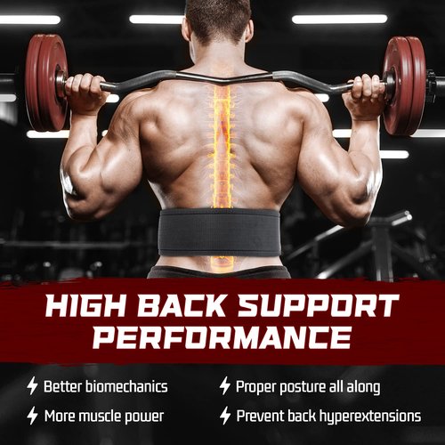 Yes4All Self-Locking Weight Lifting Belt Durable and Comfortable Workout Belt - Perfect For Women and Men for Squats, Deadlifts, and More Small