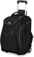 High Sierra Powerglide Wheeled Backpack - Versatile Travel Companion in Black | One Size