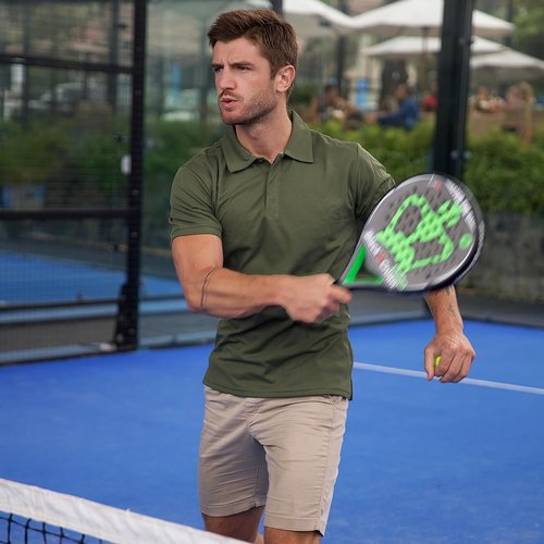 Gaiatiger Men's Moisture-Wicking Polo Shirt - Dry Fit Performance Athletic Golf Tee | Short Sleeve