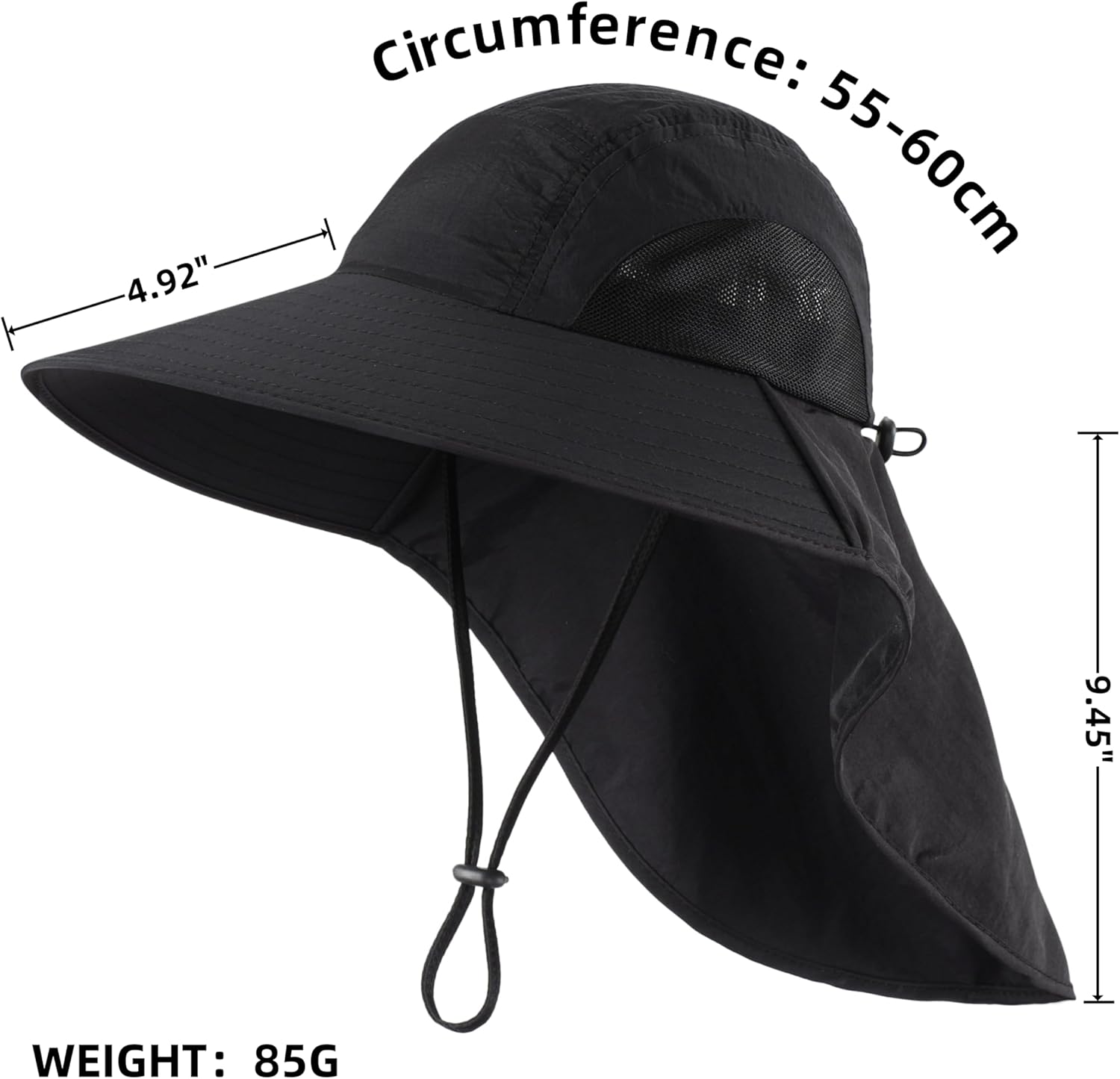 Skiennix Quick-Dry Sun Hat | Lightweight UPF50+ Outdoor Protection for Men and Women