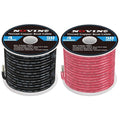 4 Gauge Marine Wire - 50FT Red & 50FT Black Tinned Copper Electrical Cable for Boats & Outdoor Use