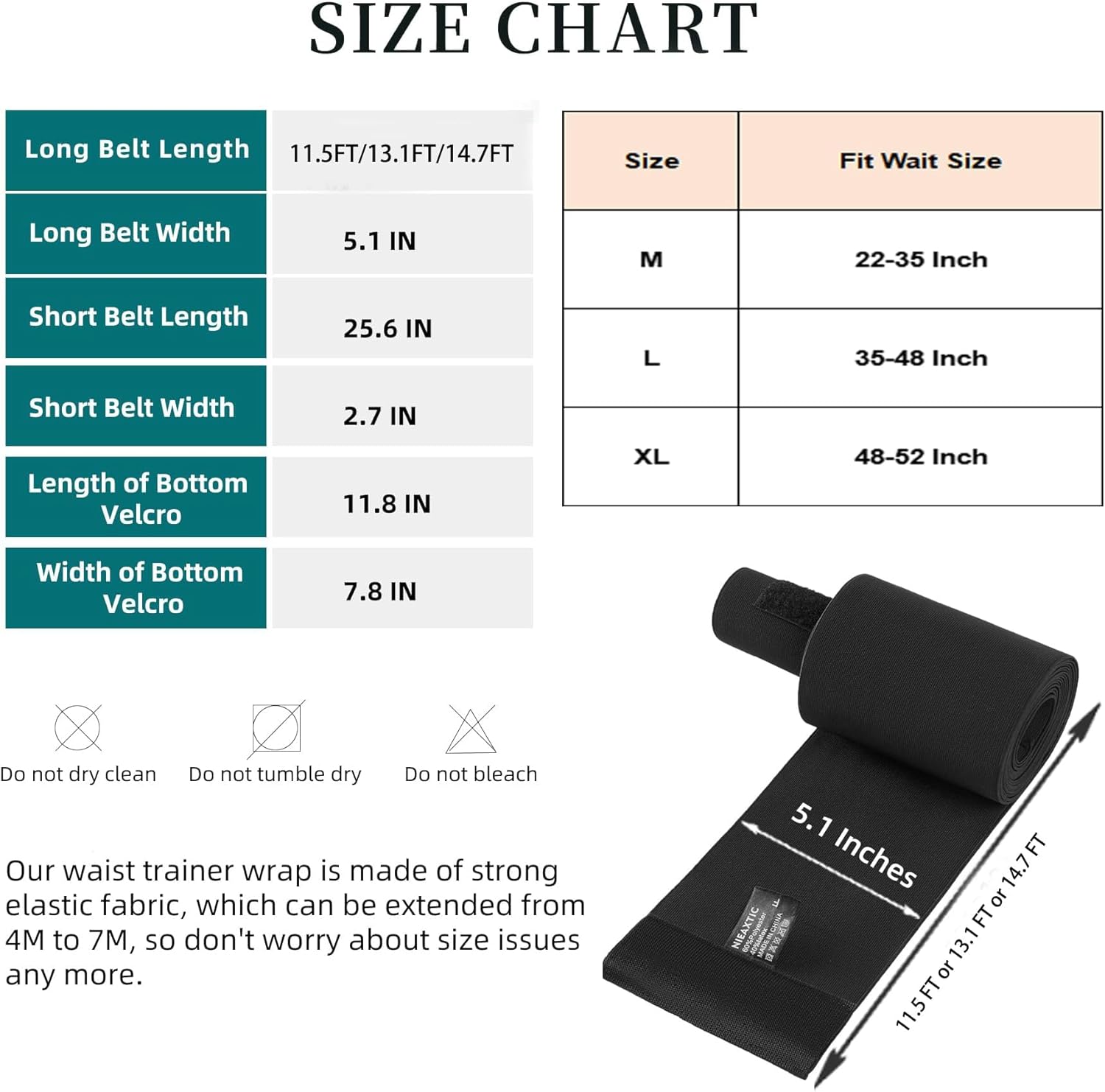 Skiennix Waist Trainer for Women - Plus Size 2025 Upgrade for Long Torso & Adjustable Comfort