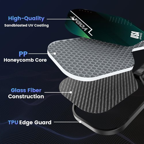 Pickleball Paddles Set of 2 x Green