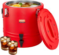 VEVOR Insulated Beverage Dispenser - 8 Gal Thermal Hot & Cold Drink Server with Spigot | Food-Grade 304 Stainless Steel
