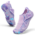 JEPERLUU Kids Water Shoes - Toddler to Big Kid Lightpurple
