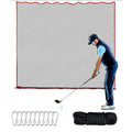 Onimento Golf Netting,10x10ft Heavy Duty High Impact Multi-Sport Practice Net for Golf, Baseball, Soccer, Hockey, Lacrosse, Multiple Sports Net Indoor Outdoor Use