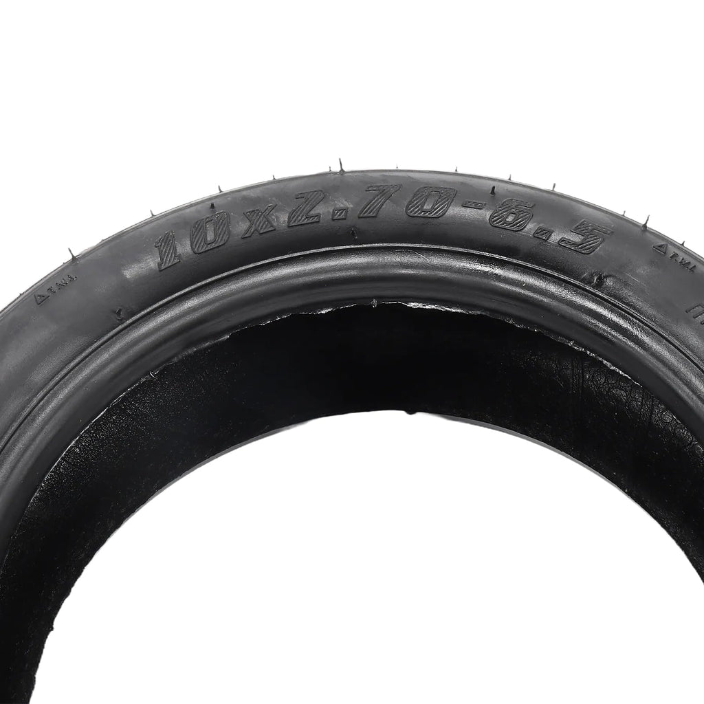 Relibupdater 10x2.70-6.5 Tubeless Tire, Vacuum Tyres for 10 Inch Scooter Wheel, 70/65-6.5 Electric Scooter Tires Wear-Resistant Thickened Balance Scooter Wheels Replacement parts