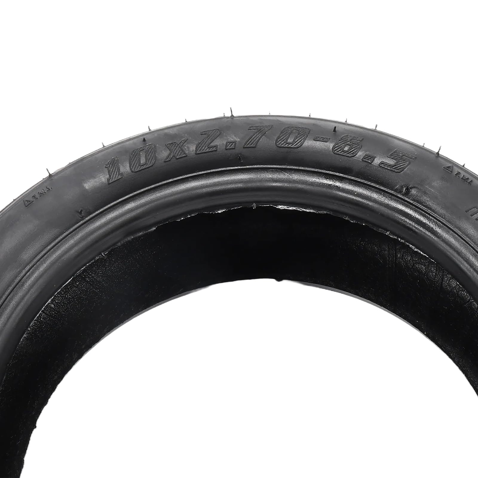 Relibupdater 10x2.70-6.5 Tubeless Tire, Vacuum Tyres for 10 Inch Scooter Wheel, 70/65-6.5 Electric Scooter Tires Wear-Resistant Thickened Balance Scooter Wheels Replacement parts