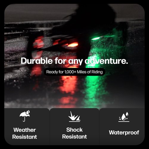 ShredLights SL-FX Underglow LED Light for Electric Skateboards, Longboards, Scooters, E-Bikes | Full RGB, 11 Light Modes, Adhesive Mount | Single Pack