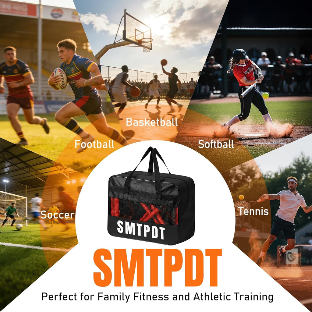 Speed and Agility Training Set - 5 Adjustable Hurdles & 20ft Agility Ladder for Kids & Adults