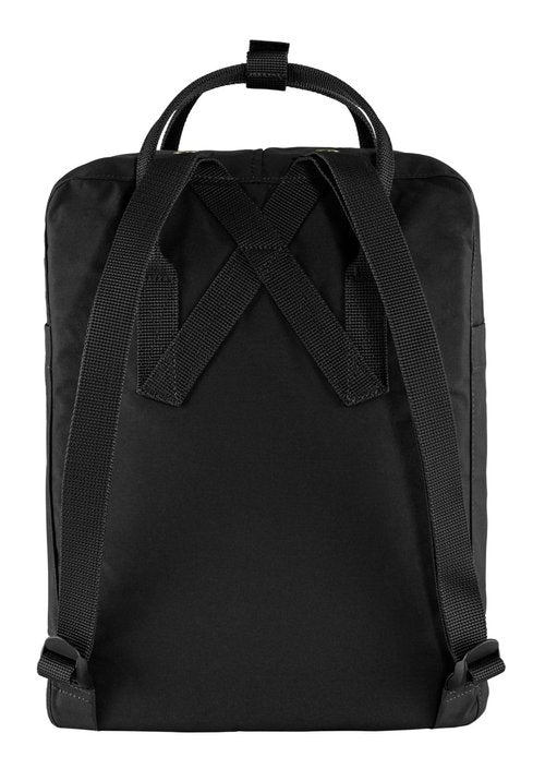 Fjällräven Kanken Backpack - Durable Vinylon Fabric, Water-Resistant, Classic Design - School, Travel, Black, One Size