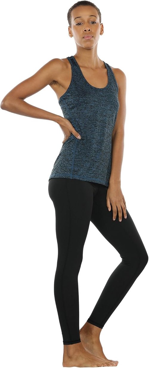 Icyzone Women's Racerback Running Tank Tops - Comfortable Athletic Wear | Pack of 3