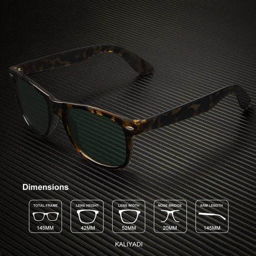 KALIYADI Polarized Sunglasses for Men & Women - UV Protection for Driving | Stylish Unisex Design