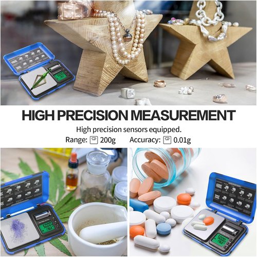 Archery Scale - Dual Unit HD Display LCD Digital Pocket Arrow Scale | 200g x 0.01g Precision